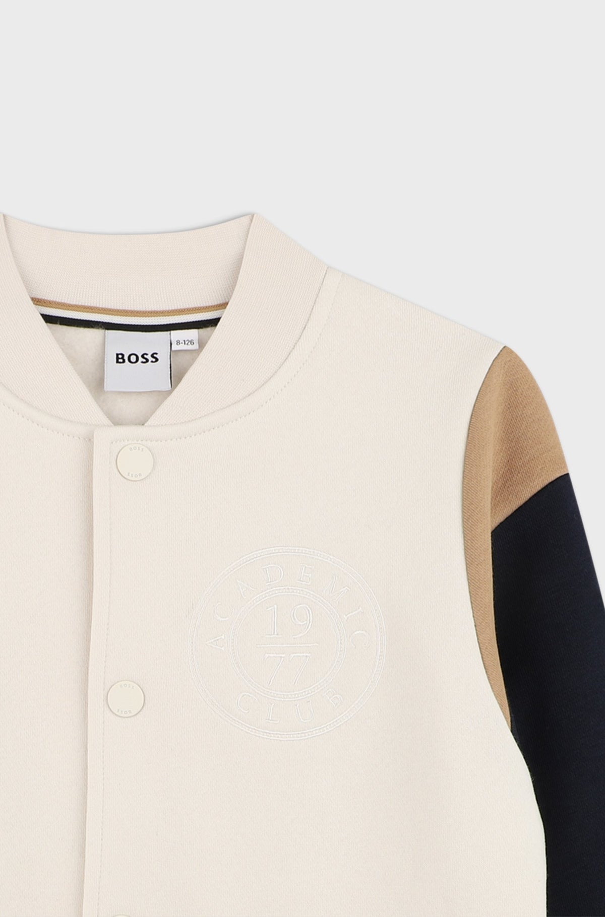 Giubbotto stile college J53374 120B BOSS 