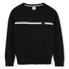 Maglione con bande a contrasto