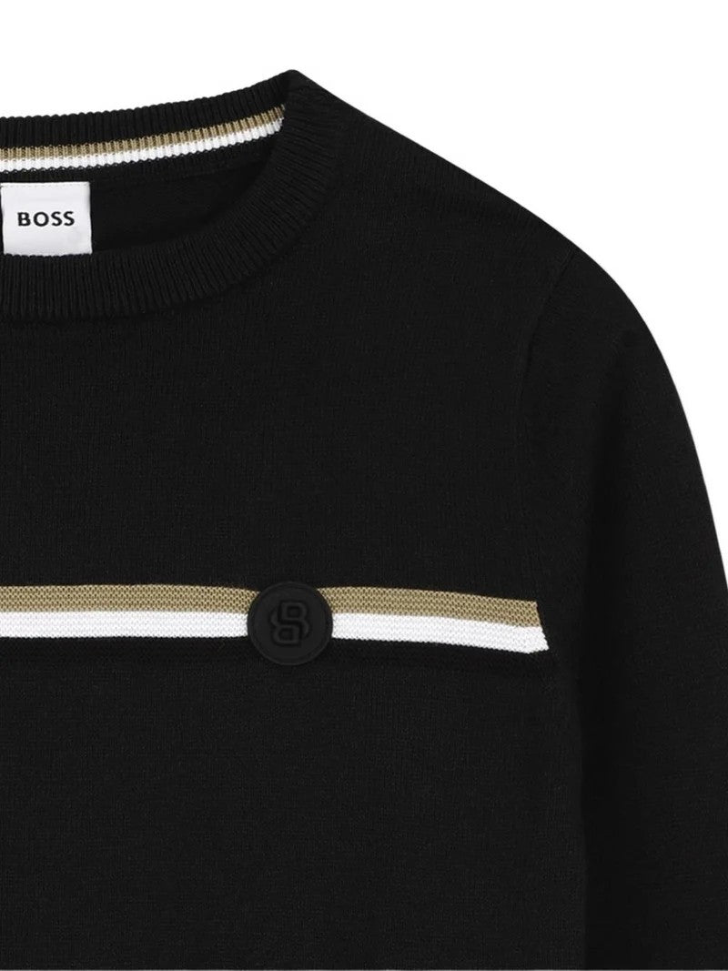 Maglione con bande a contrasto J53389 09BB BOSS 