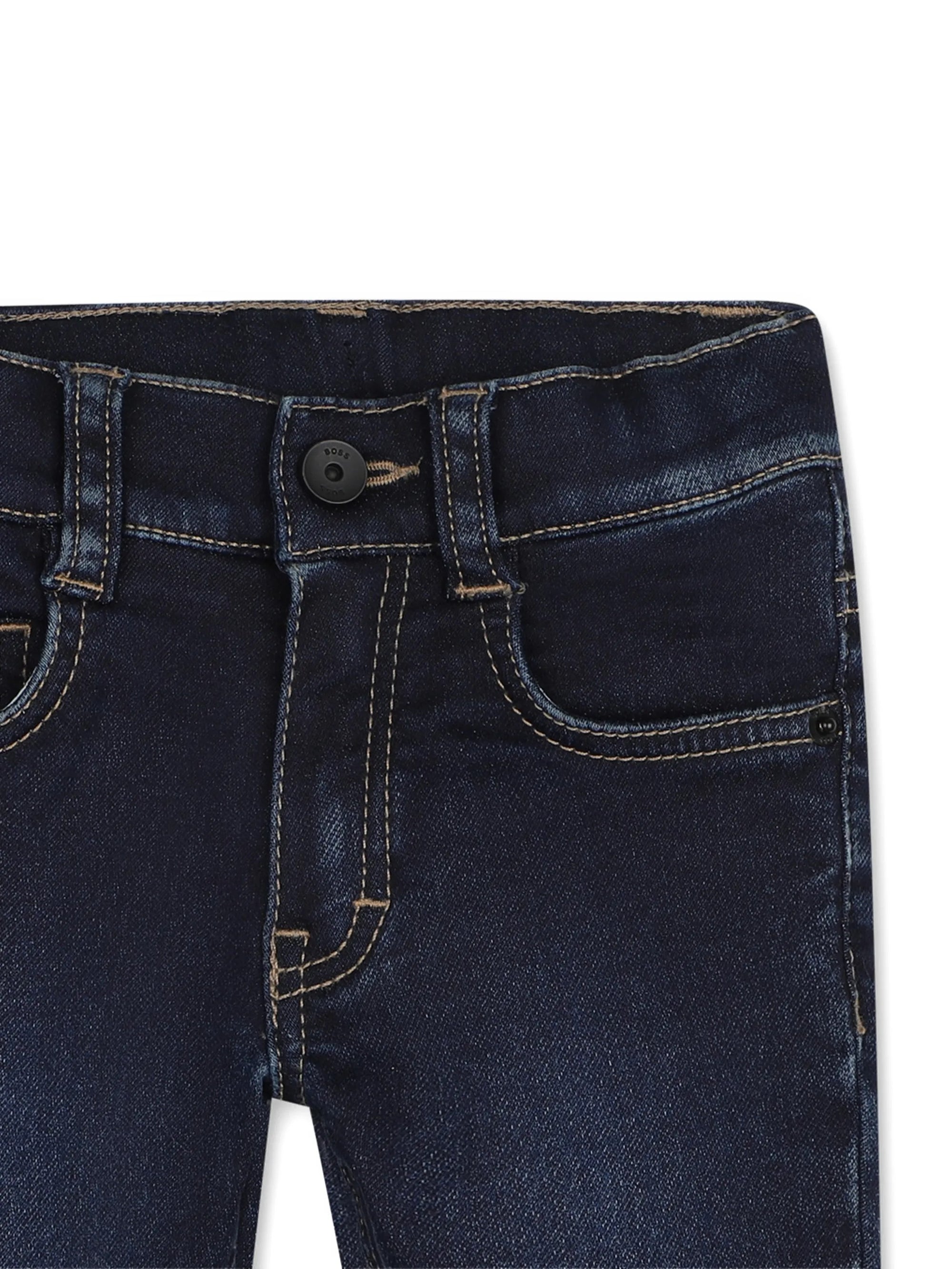 Jeans con patch logo J53476 Z07 BOSS 