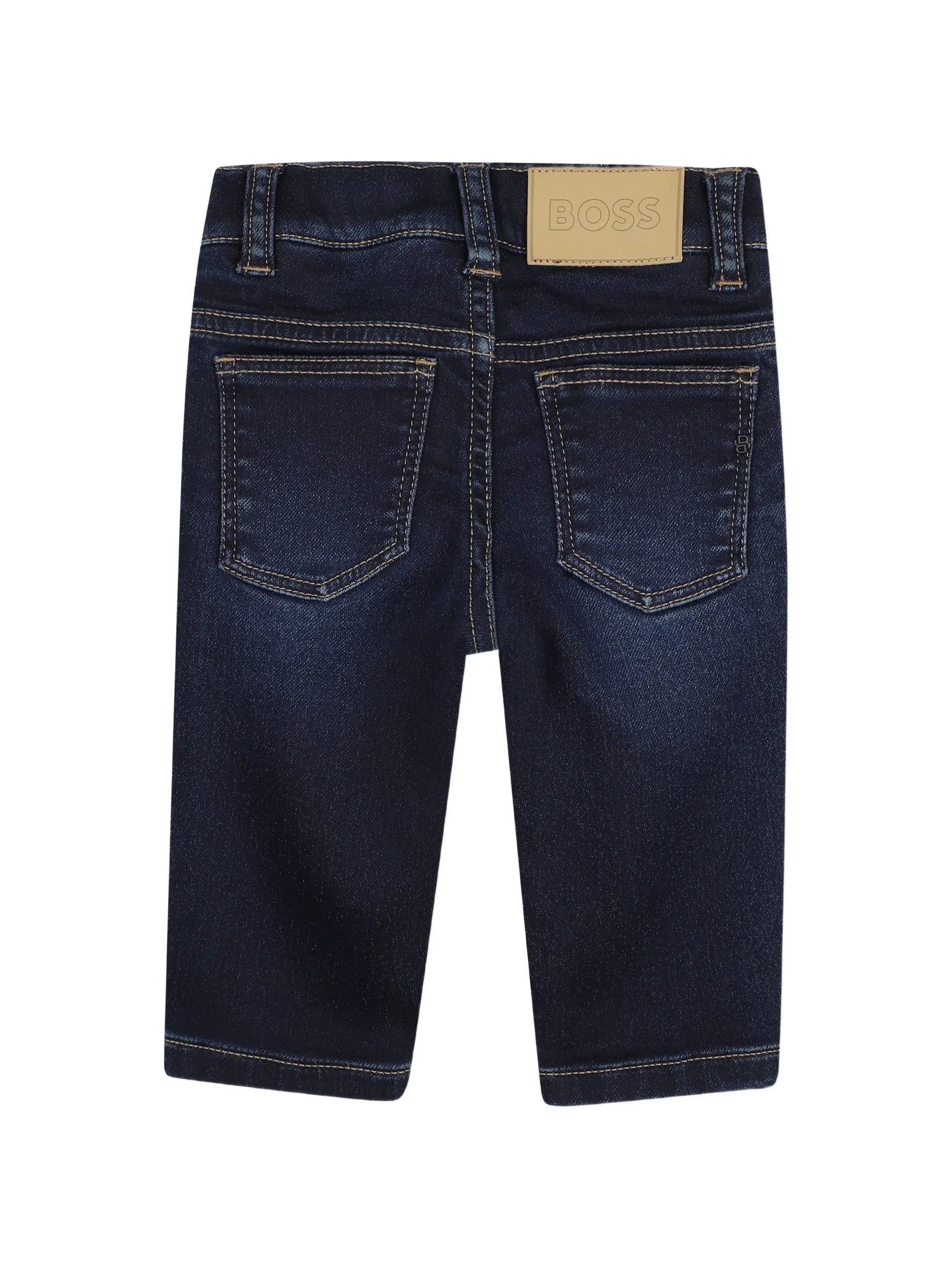 Jeans con patch logo J53476 Z07 BOSS 