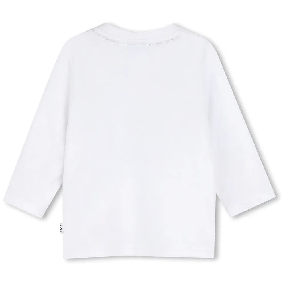 T-shirt con grafica J53503 10P BOSS 
