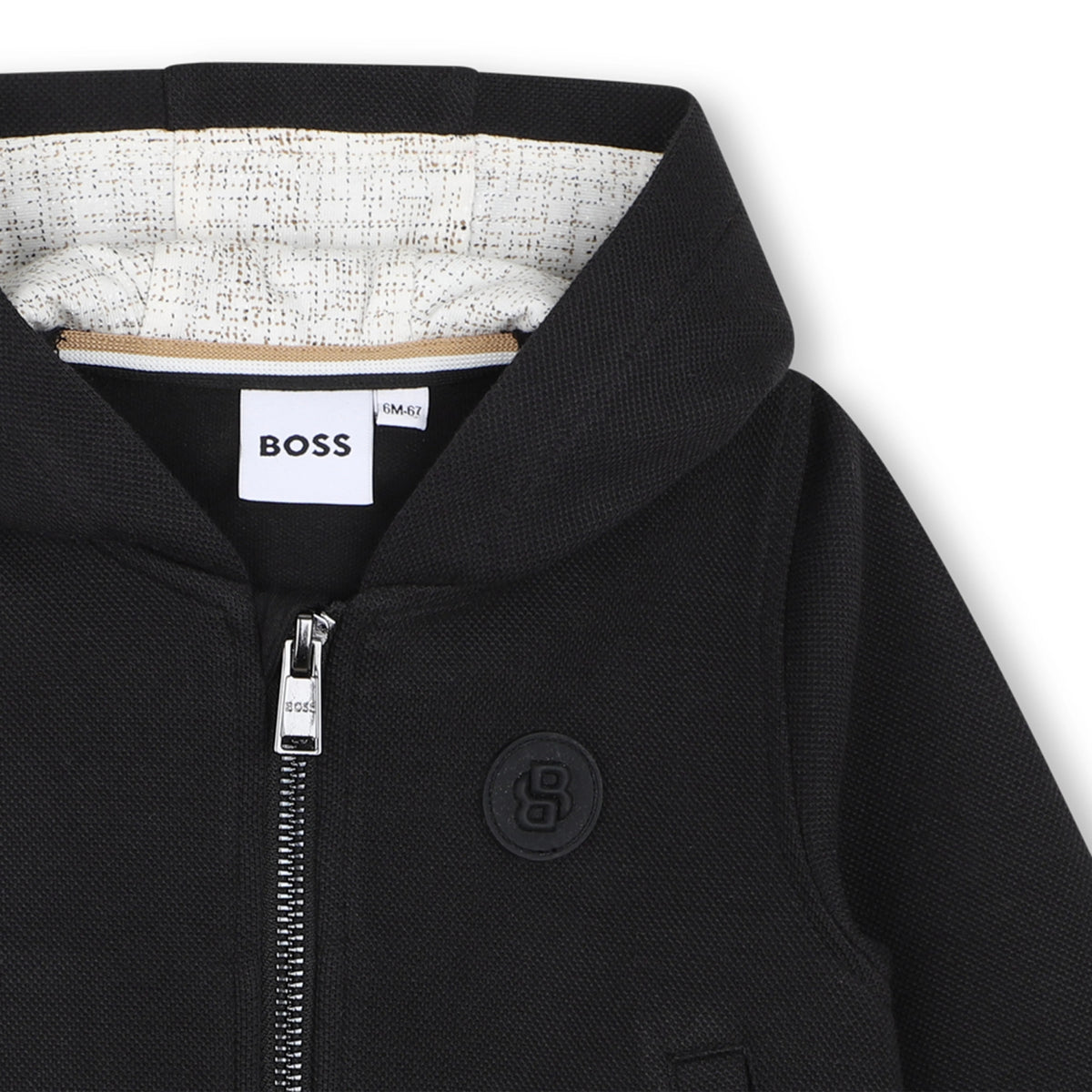 Set tuta sportiva con zip e cappuccio J53514 09BA BOSS 