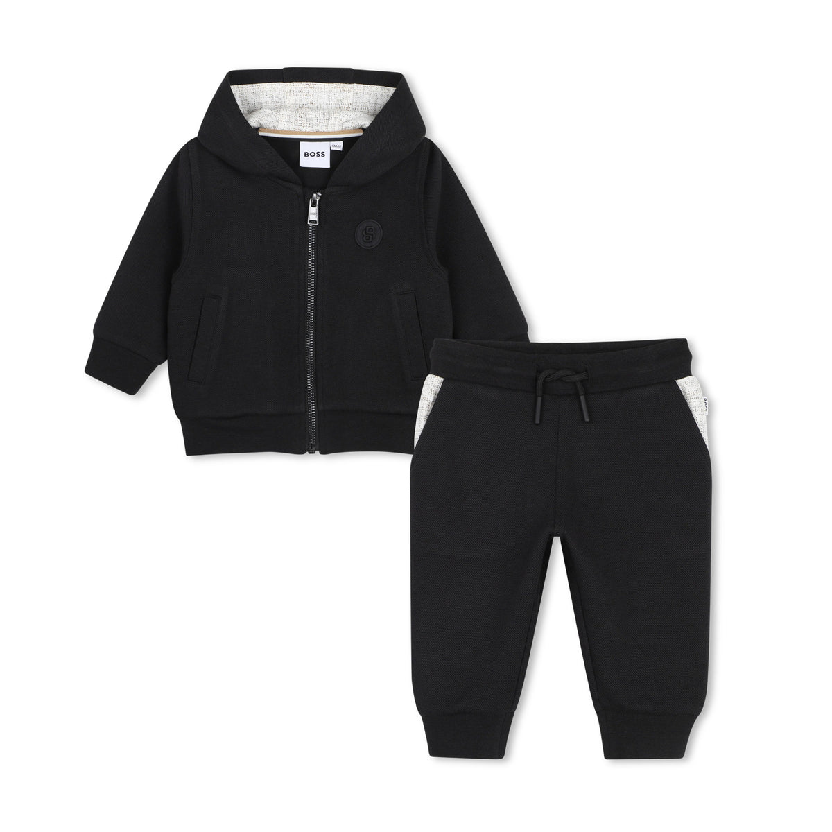 Set tuta sportiva con zip e cappuccio J53514 09B BOSS 