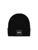 Cappello nero con logo sul davanti