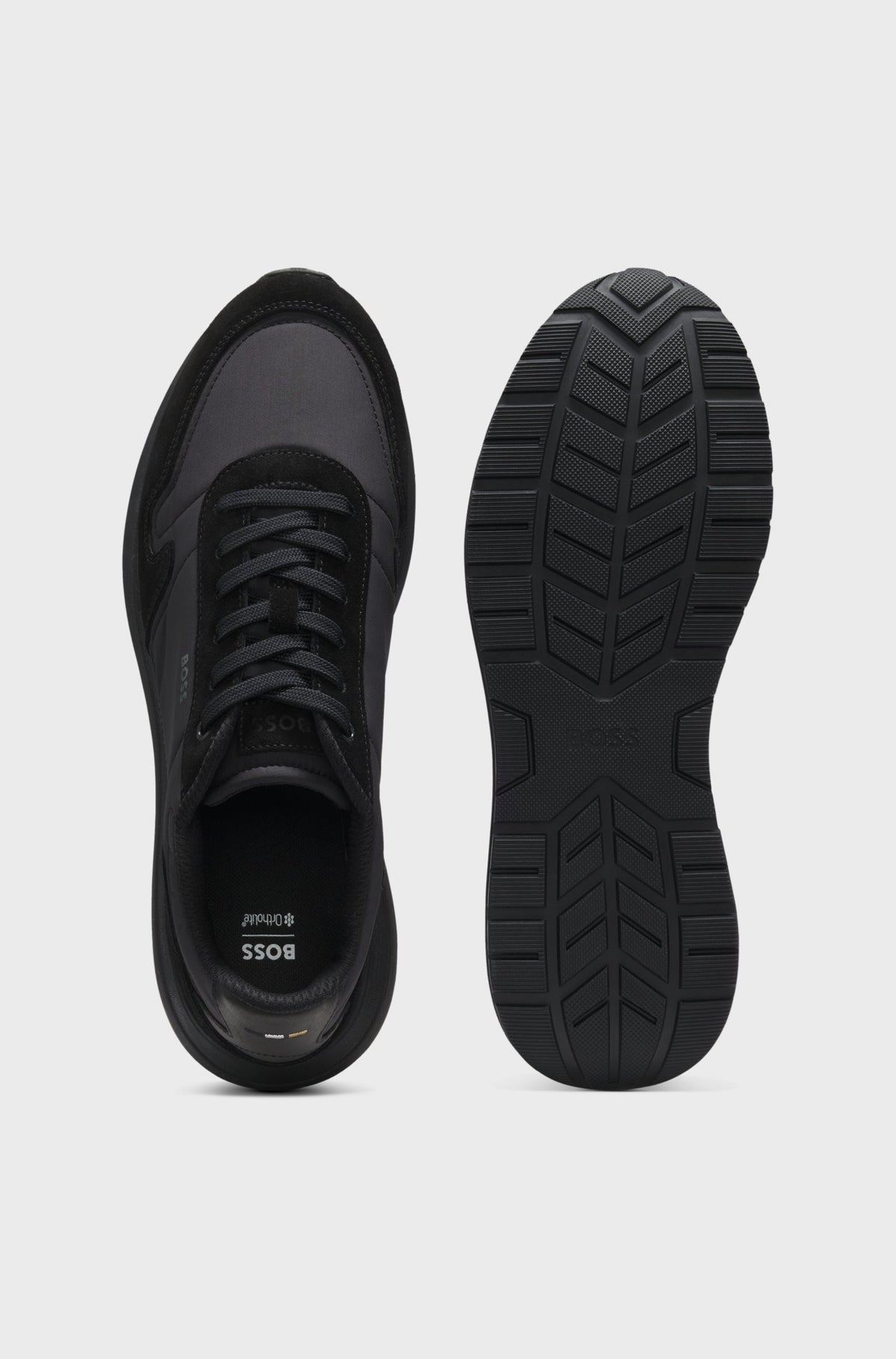 Sneakers in pelle scamosciata 50568945 005 BOSS SHOES 