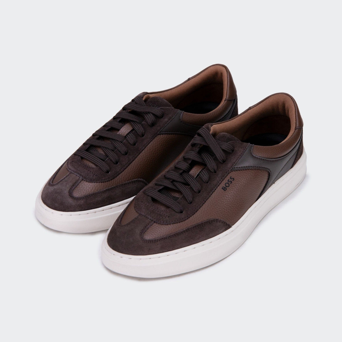 Sneakers con bandierina 50573540 202 BOSS SHOES 