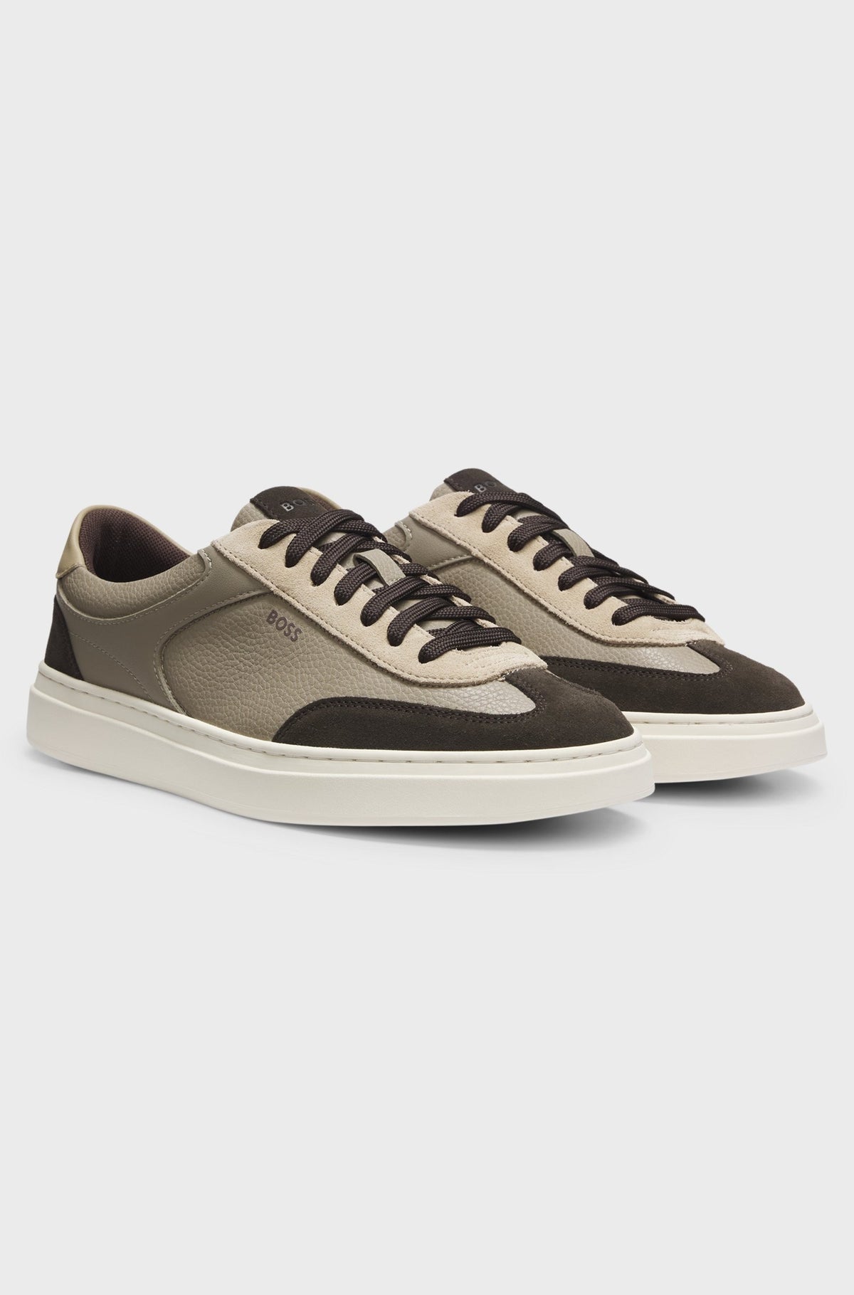 Sneakers con bandierina 50573540 242 BOSS SHOES 