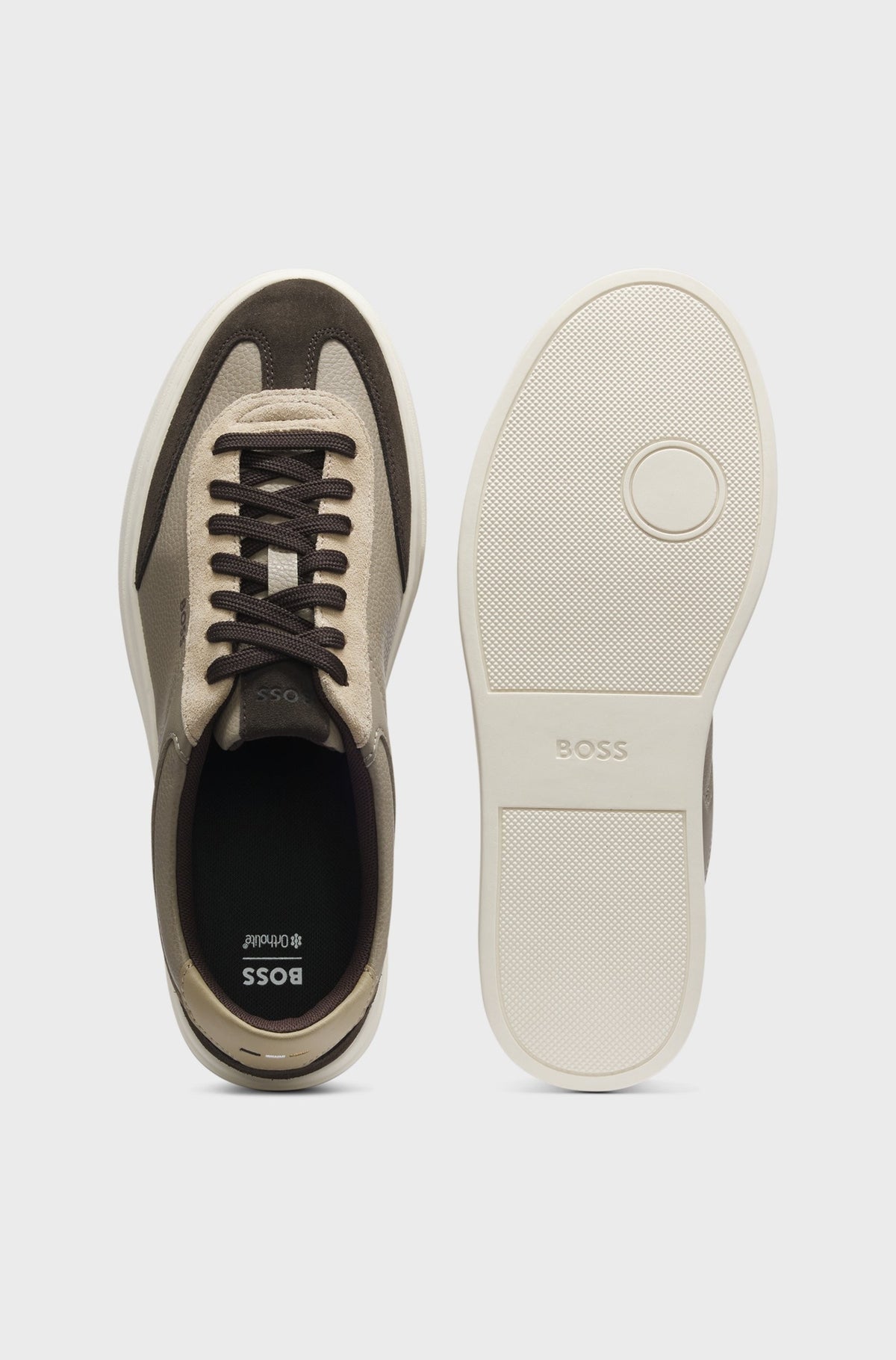 Sneakers con bandierina 50573540 242 BOSS SHOES 