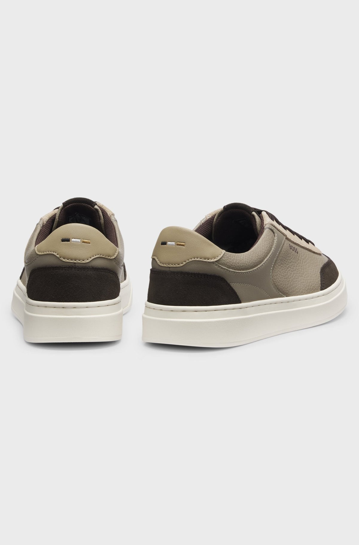 Sneakers con bandierina 50573540 242 BOSS SHOES 