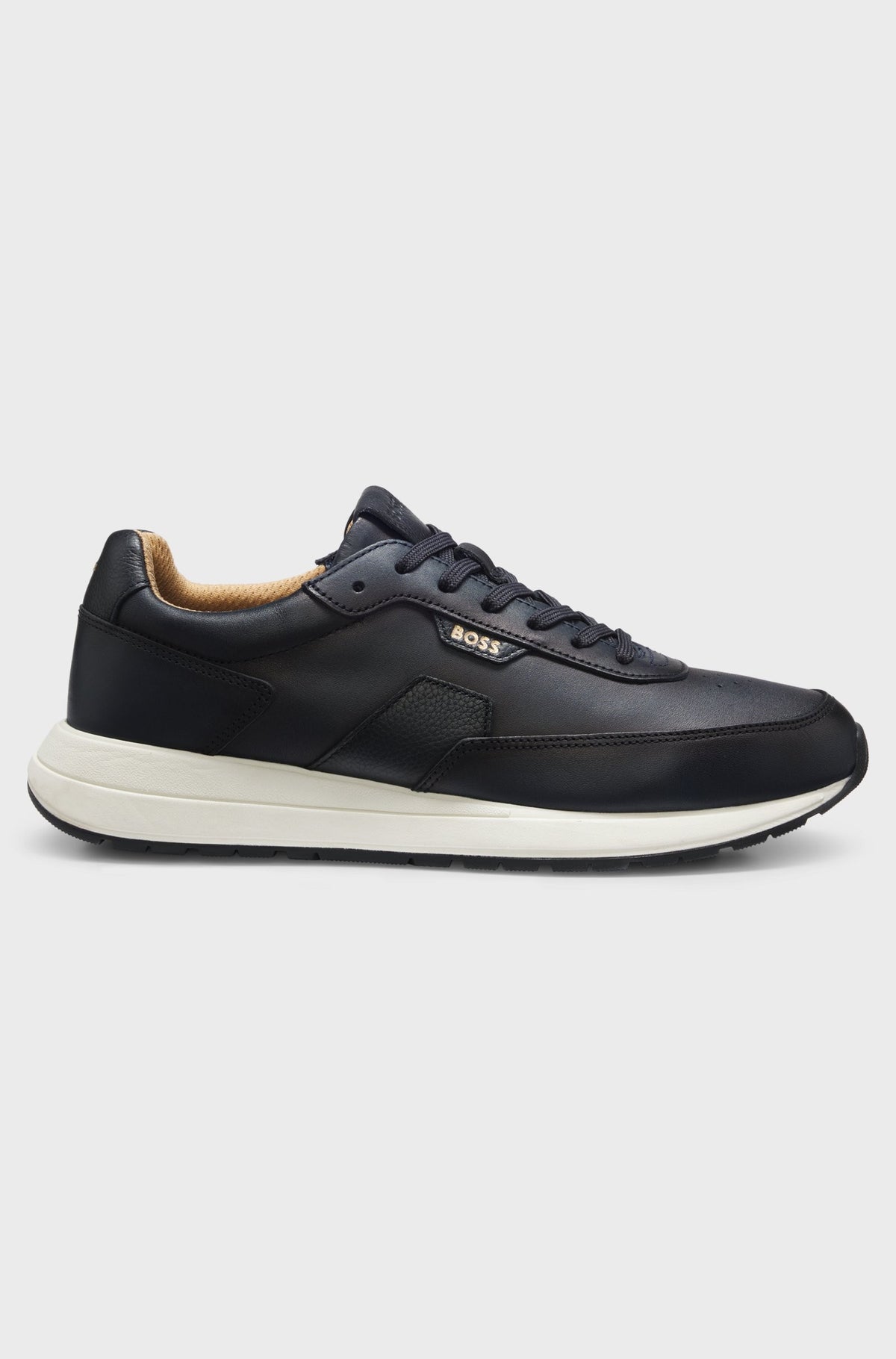 Sneakers in pelle 50573581 401 BOSS SHOES 
