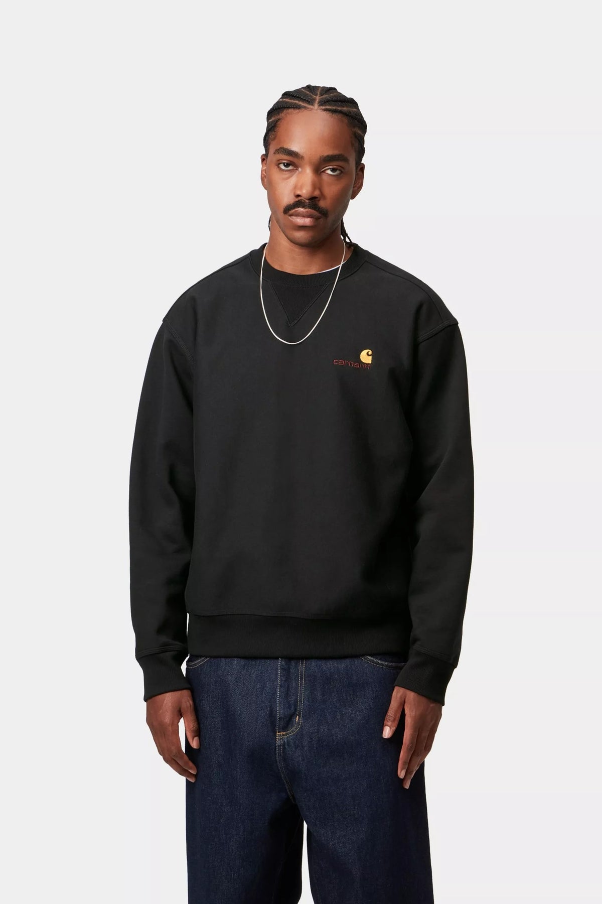 American script sweatshirt I025475 89XX CARHARTT WIP 