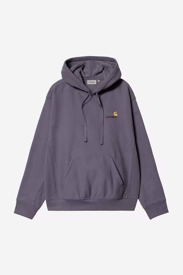 Hooded American Script Sweatshirt I028279 3RIXX CARHARTT WIP 
