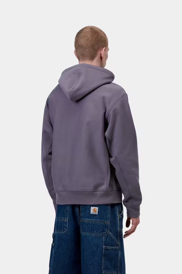 Hooded American Script Sweatshirt I028279 3RIXX CARHARTT WIP 
