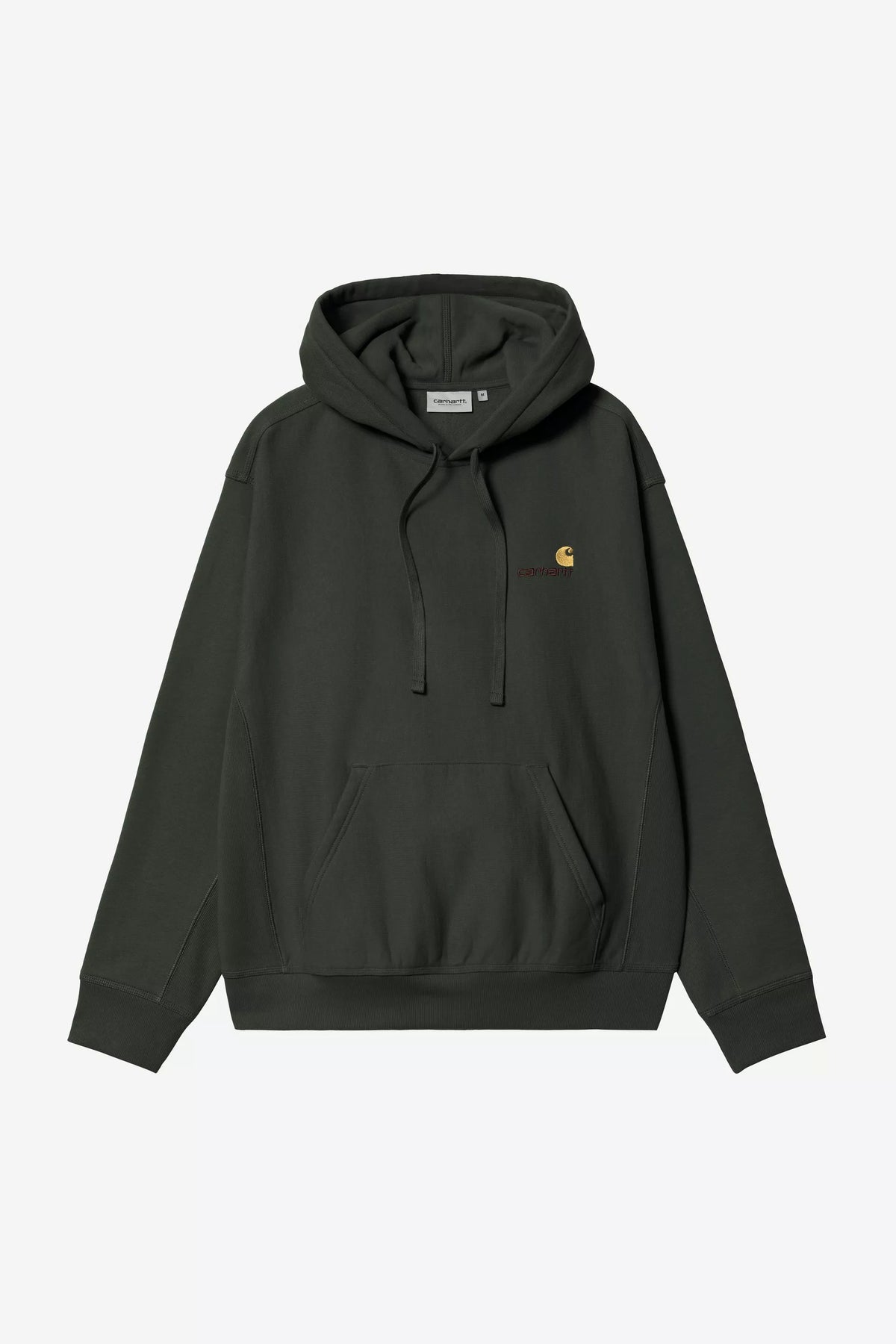 Hooded american script sweatshirt I028279 3T6XX CARHARTT WIP 