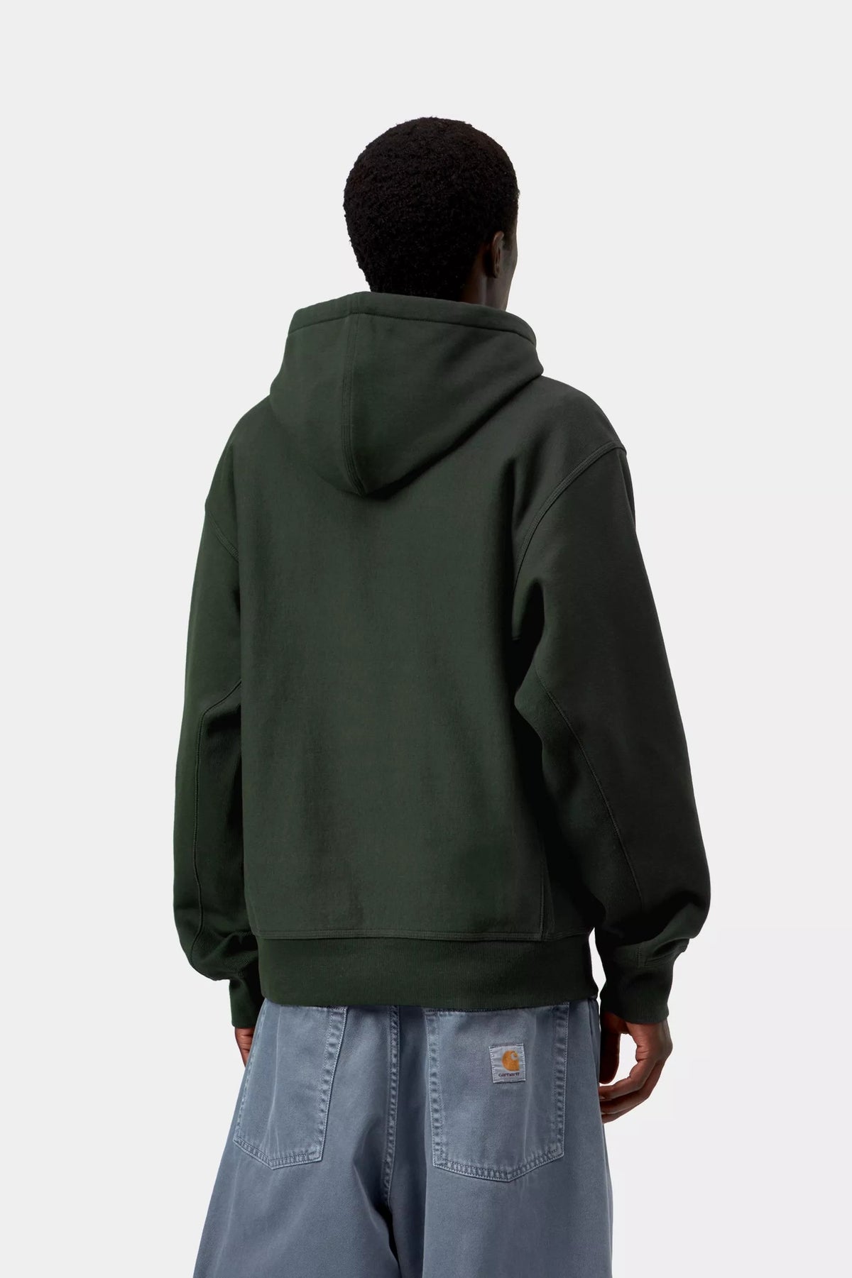Hooded american script sweatshirt I028279 3T6XX CARHARTT WIP 