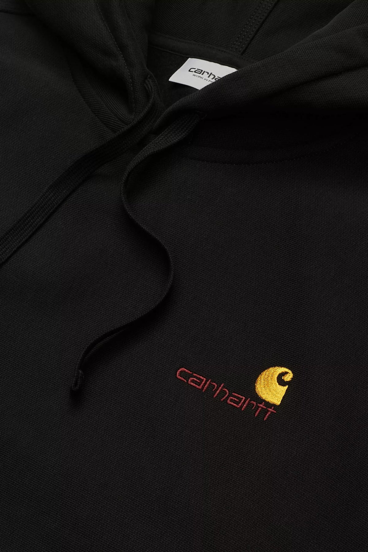Hooded american script sweatshirt I028279 89XX CARHARTT WIP 