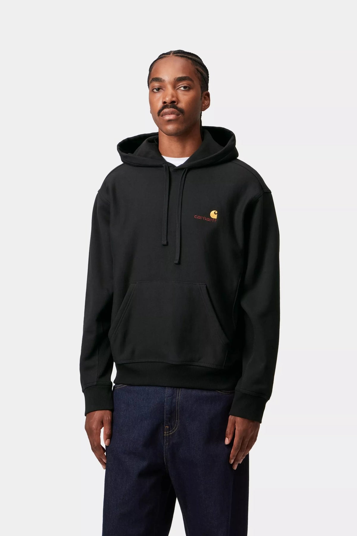 Hooded american script sweatshirt I028279 89XX CARHARTT WIP 