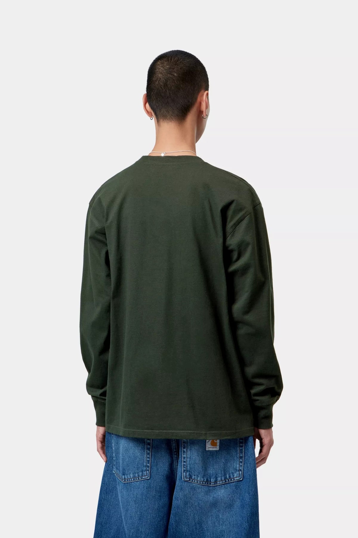 L/S american script t-shirt I029955 3T6XX CARHARTT WIP 