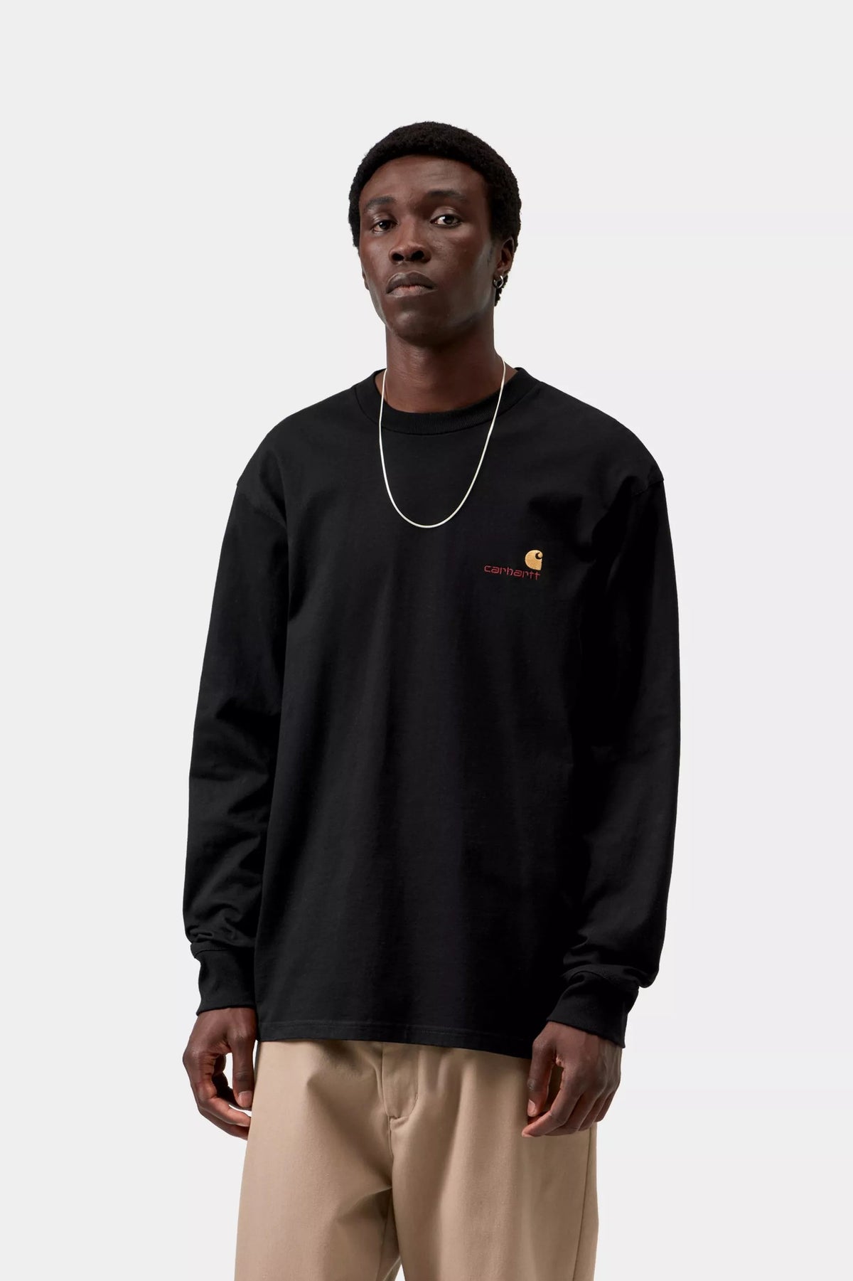 L/S american script t-shirt I029955 89XX CARHARTT WIP 