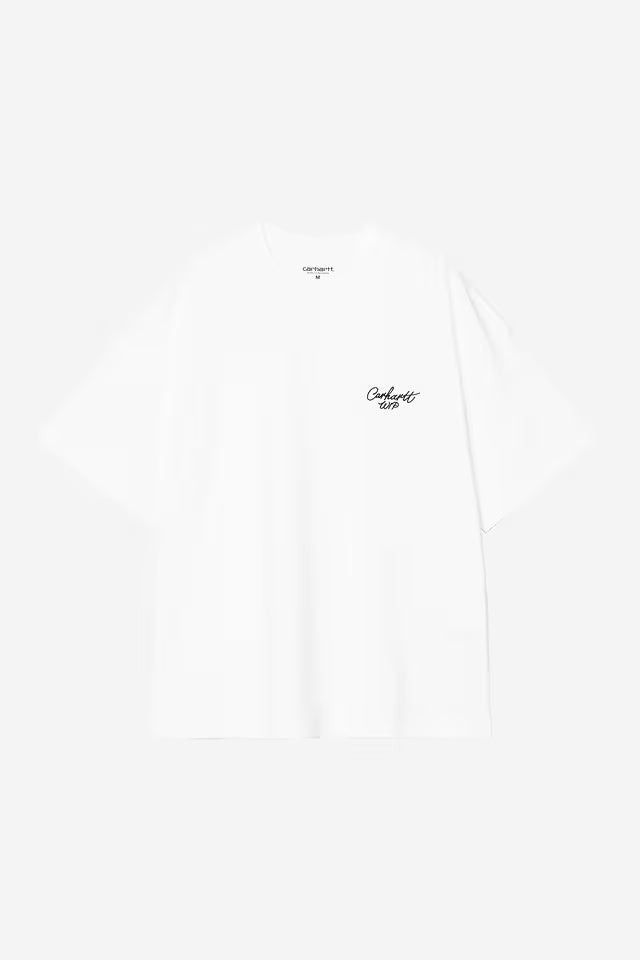 S/S signature script t-shirt I033828 00AXX CARHARTT WIP 