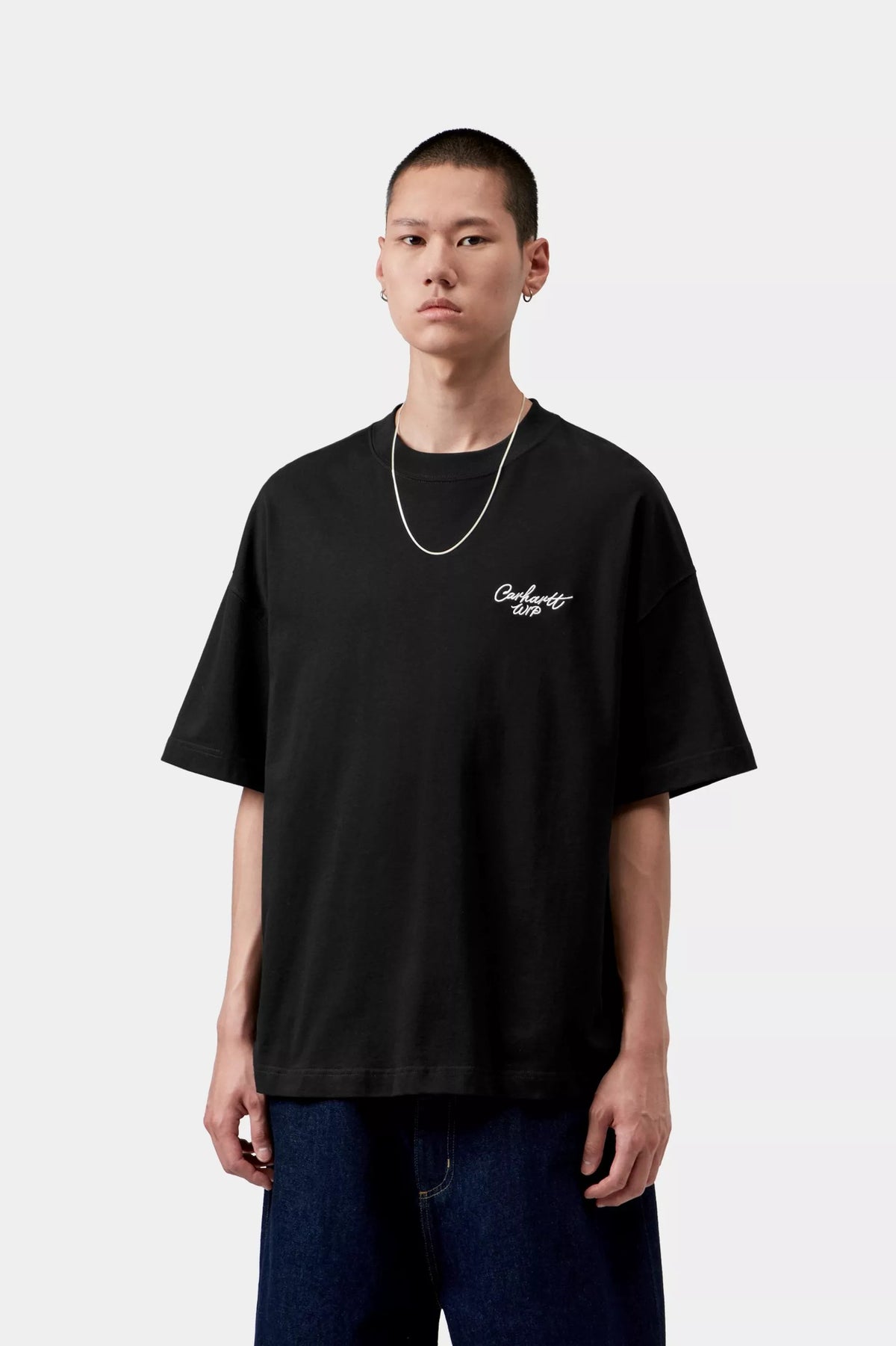 S/S signature script t-shirt I033828 0D2XX CARHARTT WIP 