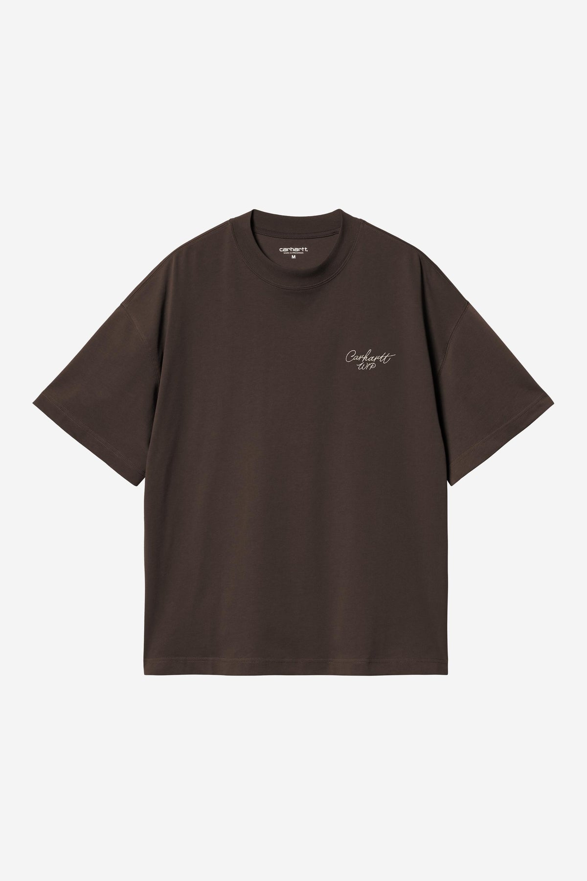 S/S signature script t-shirt I033828 3XBXX CARHARTT WIP 