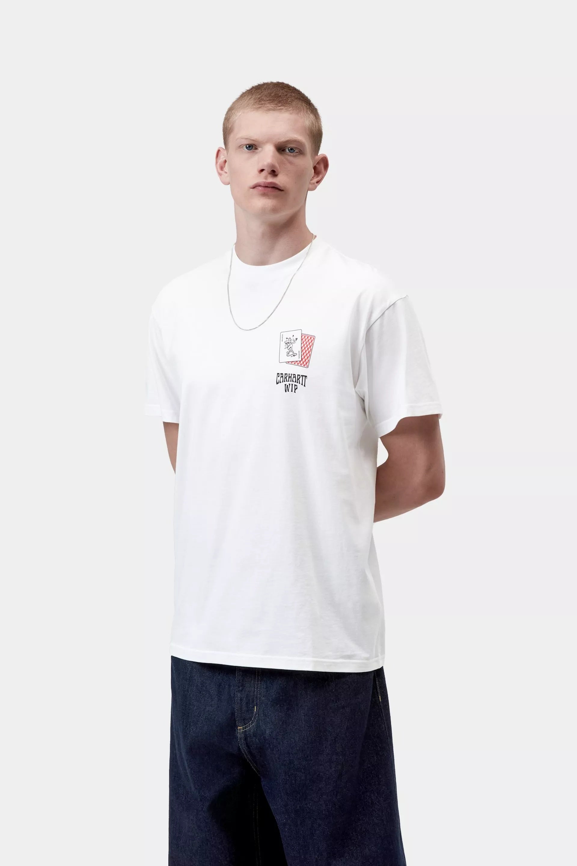 S/S playing card t-shirt I036895 02XX CARHARTT WIP 