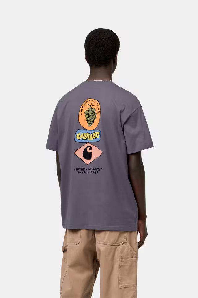 S/S stacked grapes t-shirt I036902 3RIXX CARHARTT WIP 
