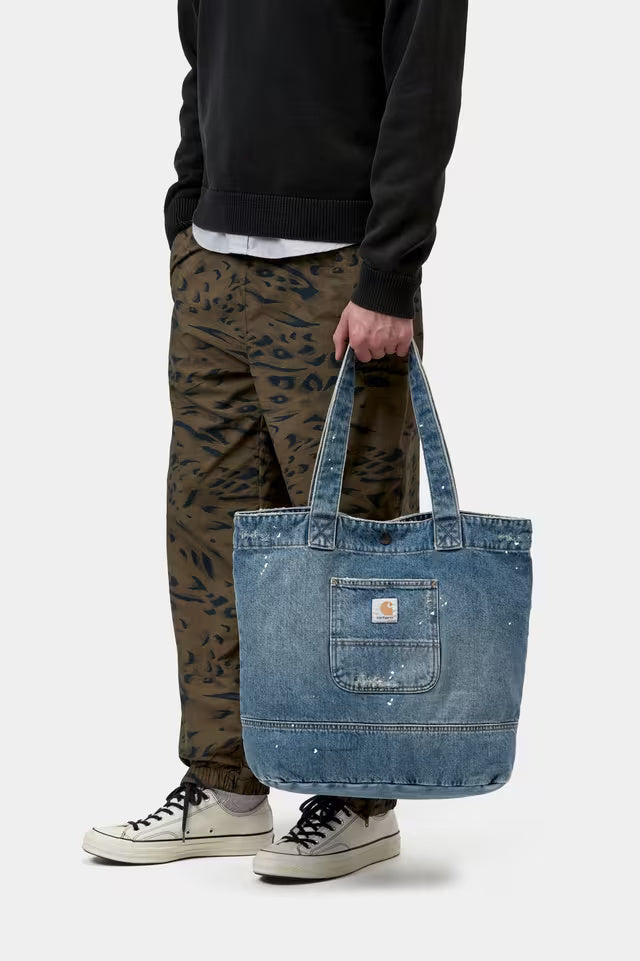 Denim tote I037032 01EJ CARHARTT WIP 