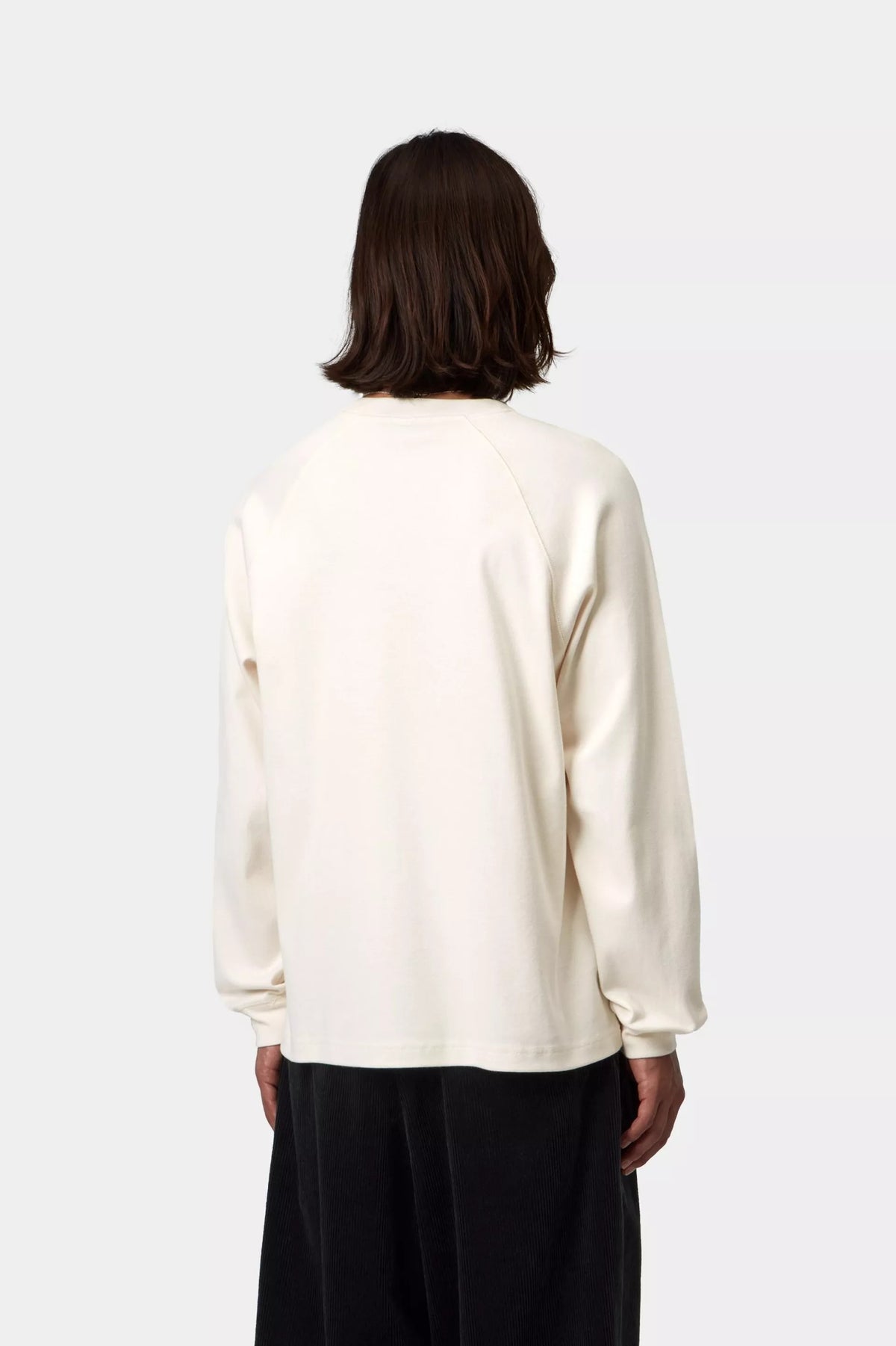 L/S signature rib t-shirt I037121 0D3XX CARHARTT WIP 