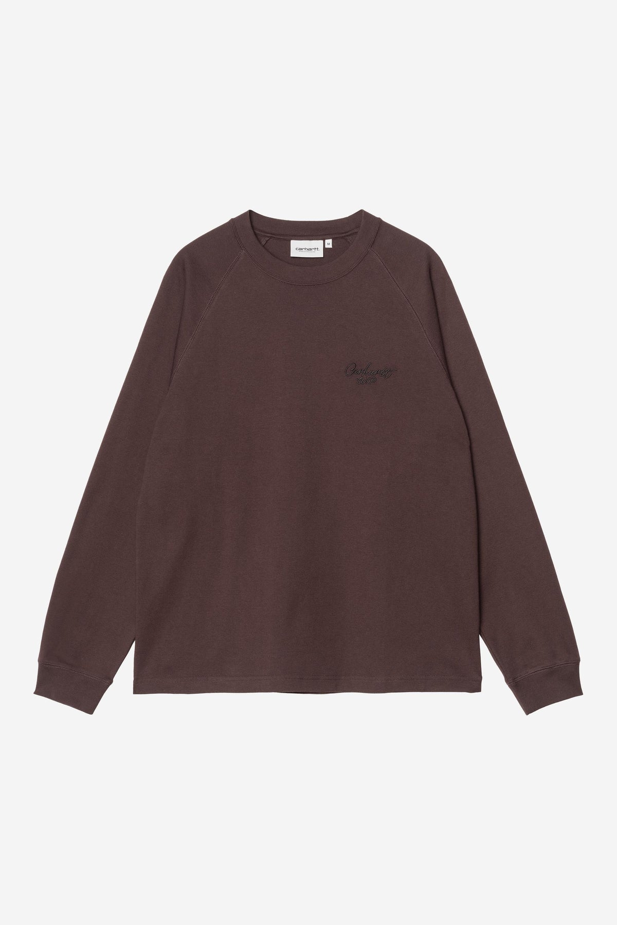 L/S signature rib t-shirt I037121 3ANXX CARHARTT WIP 