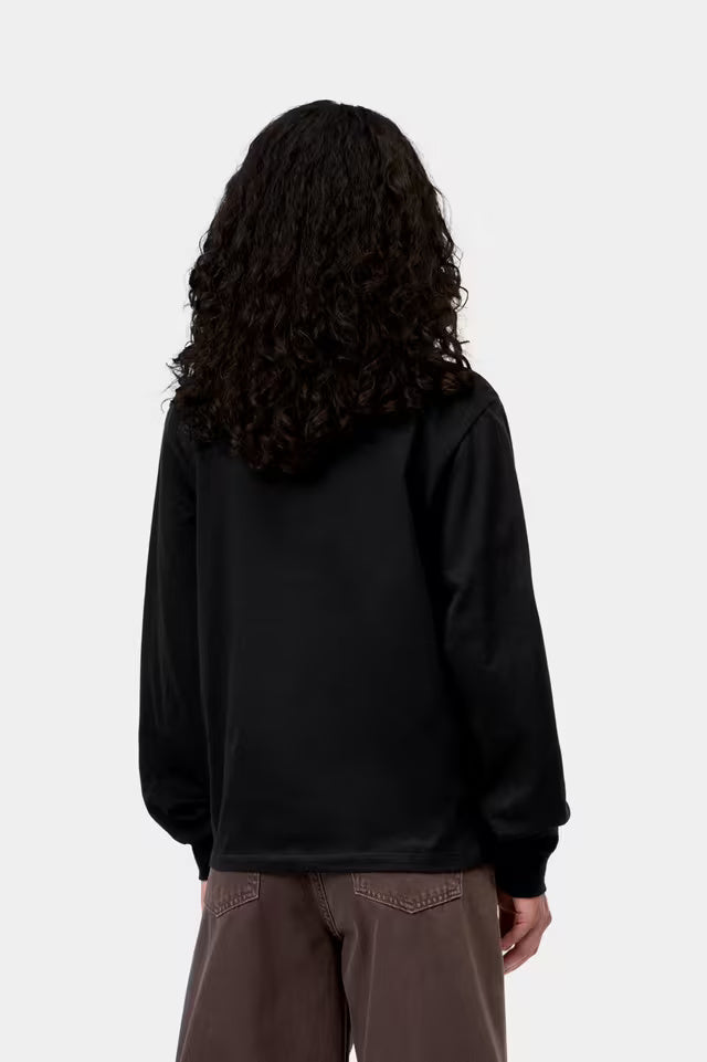 L/s pocket small heart t-shirt I037167 00EXX CARHARTT WIP 