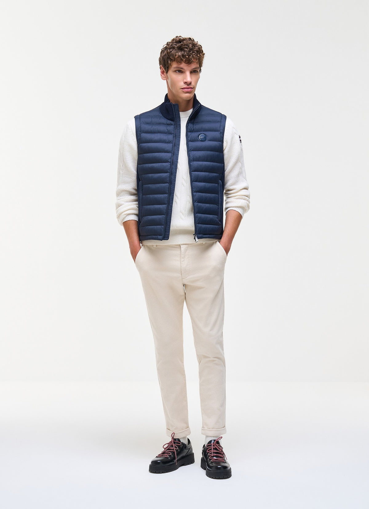 Gilet con inserti in maglia 110000138ZX 68 COLMAR 