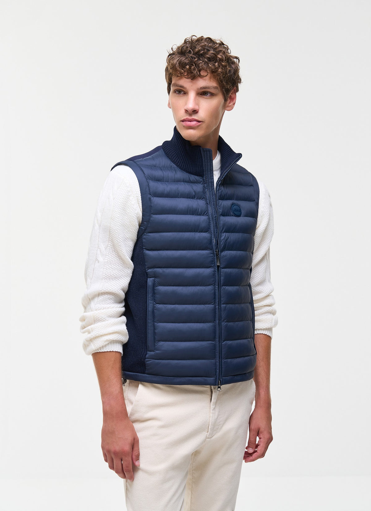 Gilet con inserti in maglia 110000138ZX 68 COLMAR 