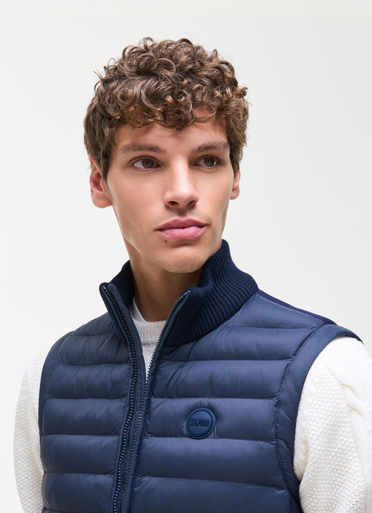 Gilet con inserti in maglia 110000138ZX 68 COLMAR 