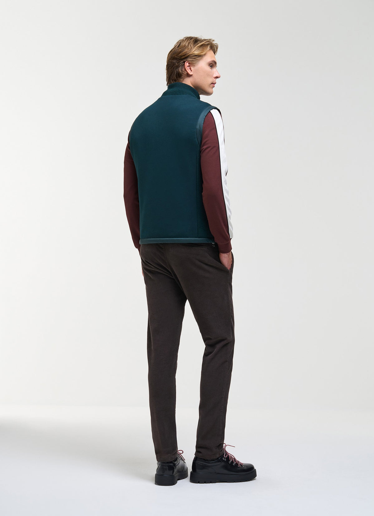 Gilet con inserti in maglia 110000138ZX 789 COLMAR 
