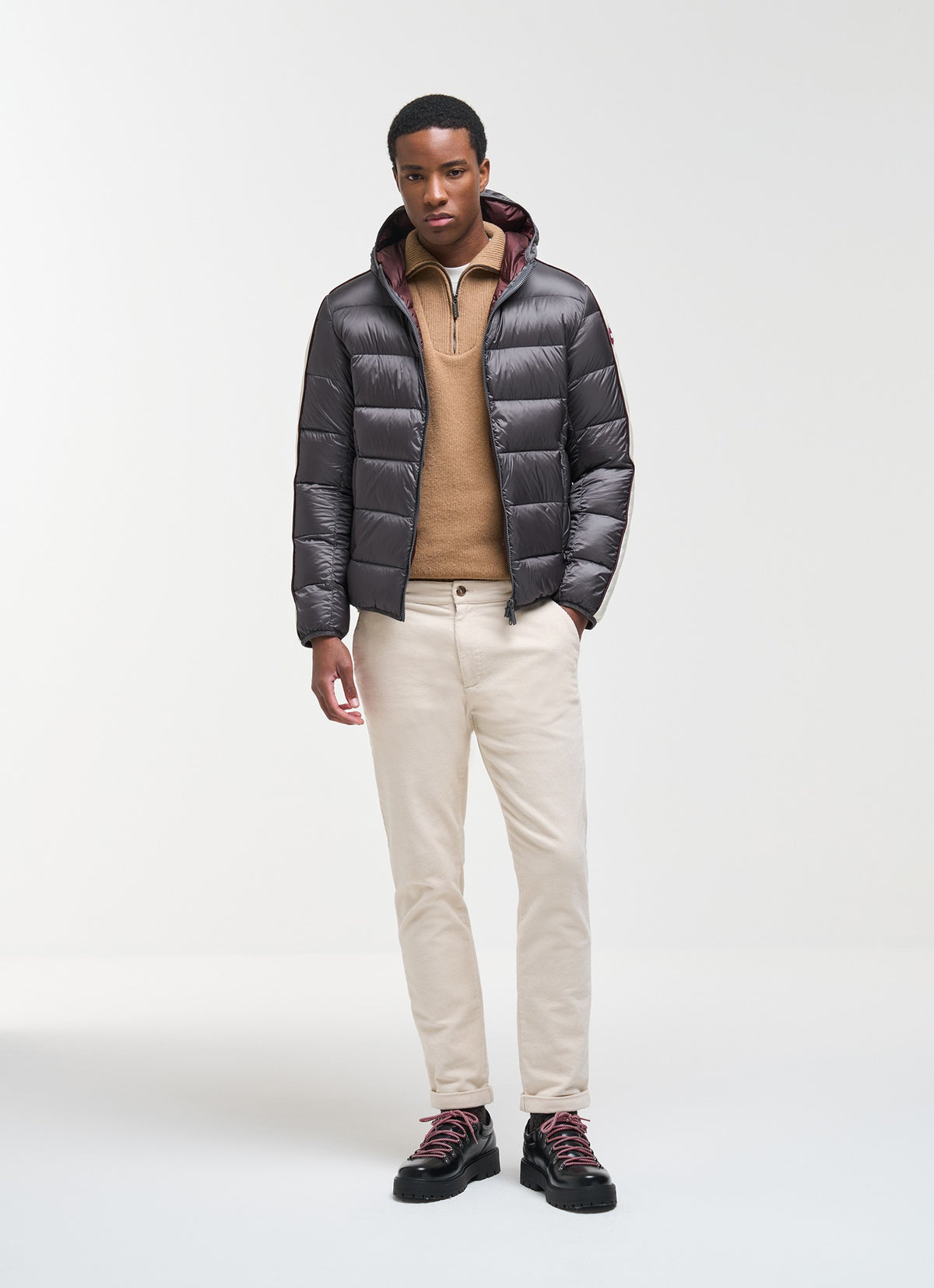 Piumino Heritage con cappuccio 120000223JQ 378 COLMAR 