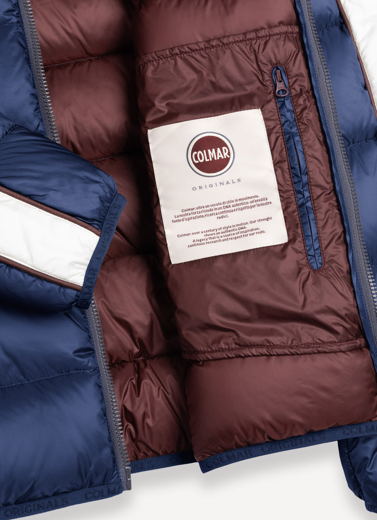 Piumino Heritage con cappuccio 120000223JQ 68 COLMAR 