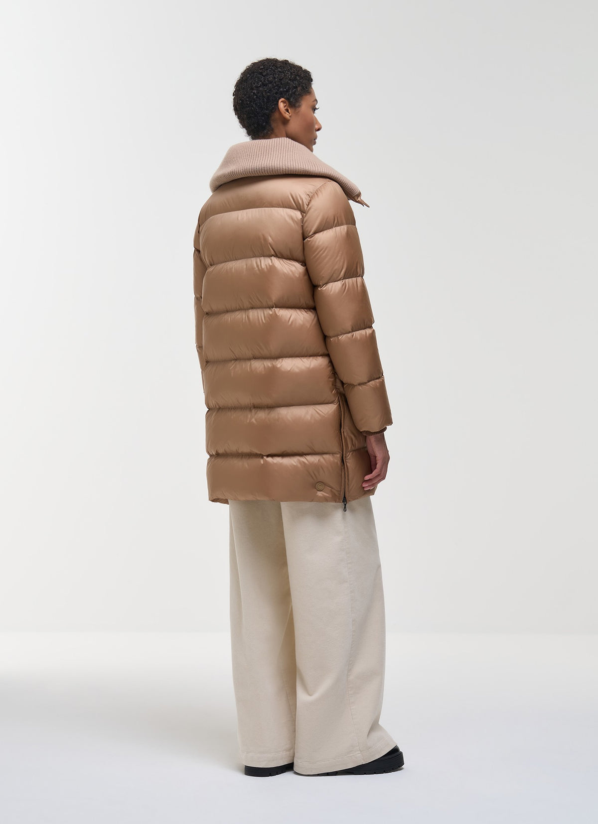 Piumino lungo con collo ampio 220000202YO 636 COLMAR 