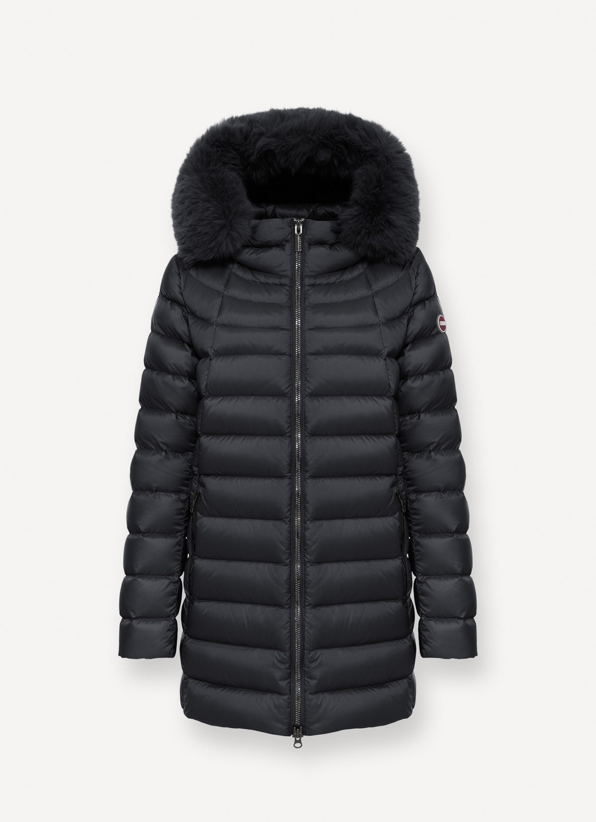 Piumino a trapezio con pelliccia sintetica 22000033E2YO 99 COLMAR 