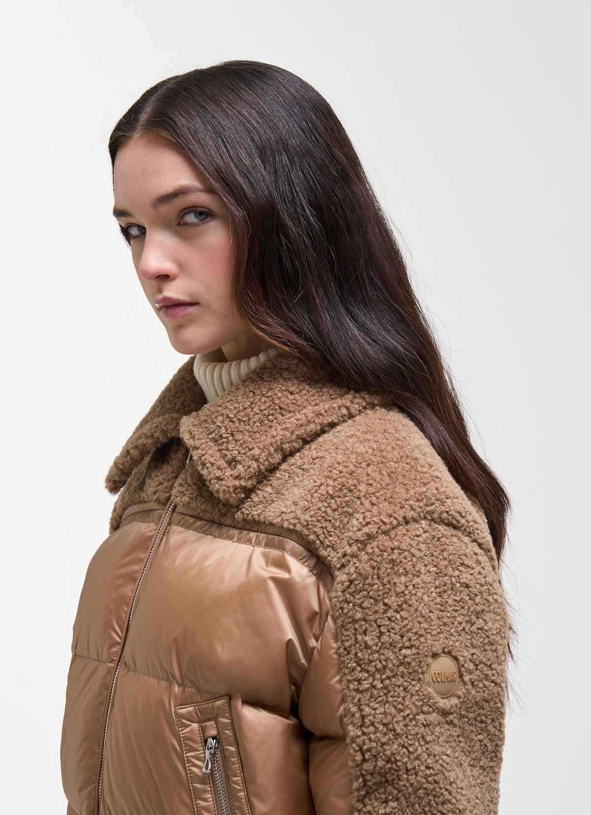 Bomber con inserti teddy 220000342YO 636 COLMAR 