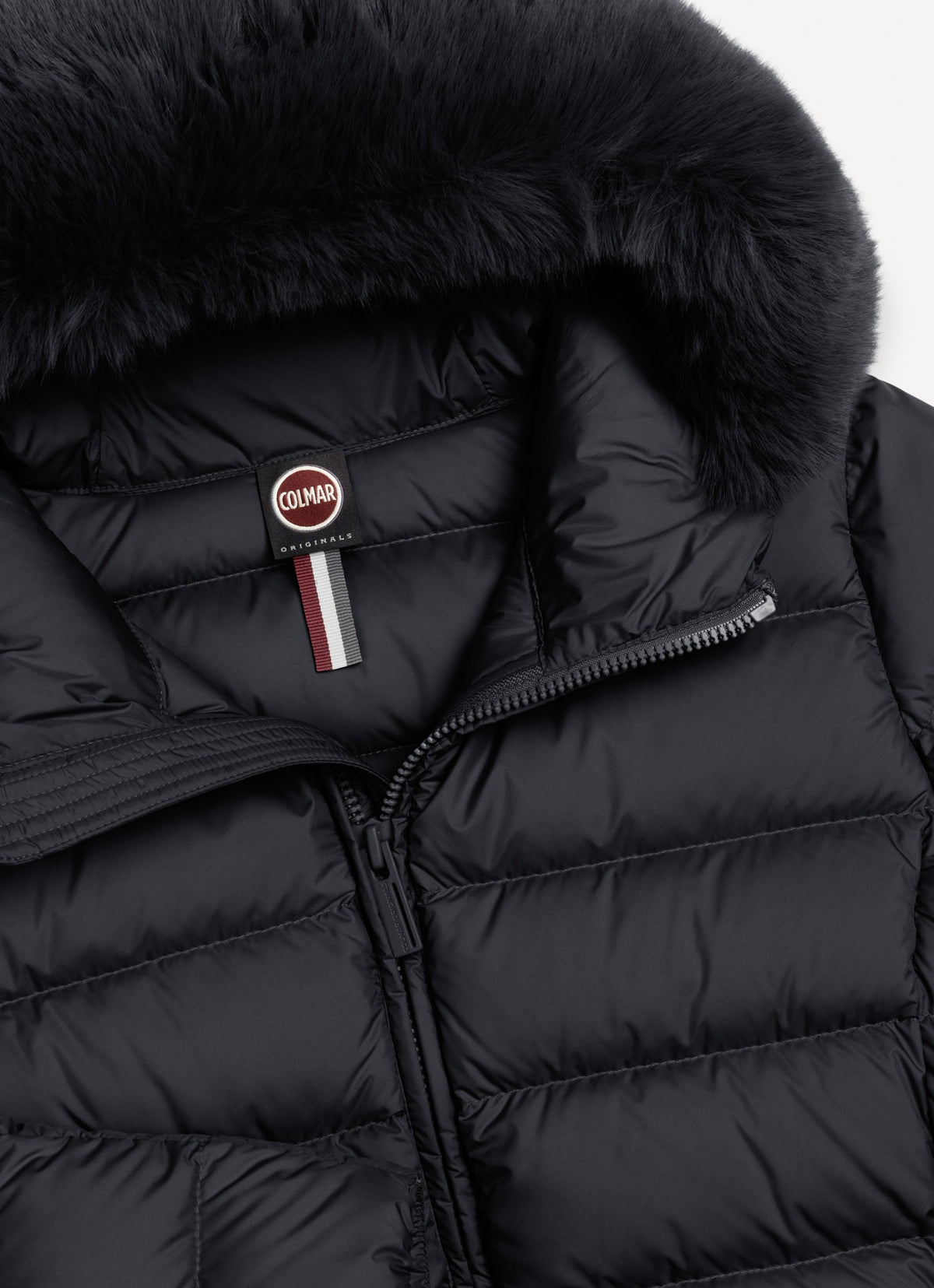 Piumino opaco con pelliccia sintetica 22000039E2XX 99 COLMAR 