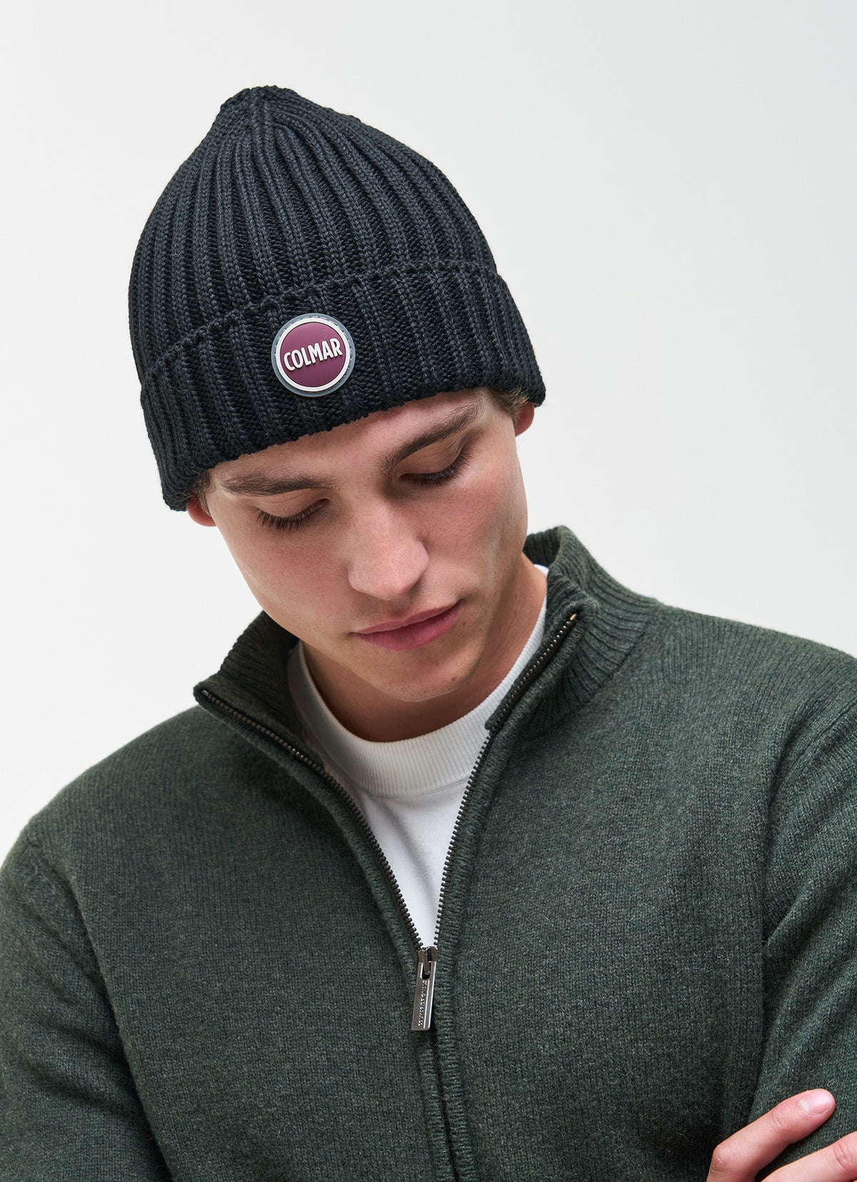 Cappello a coste con risvolto unisex 50000096N2YB 99 COLMAR 