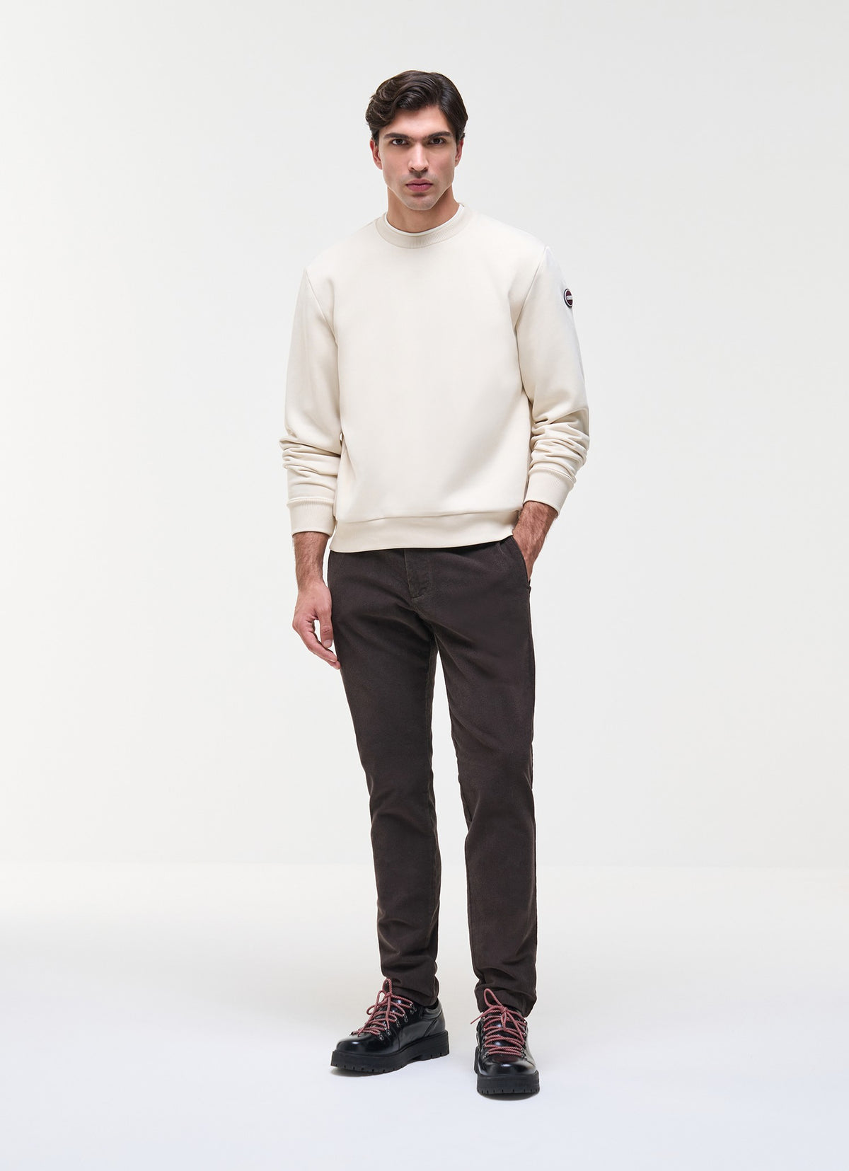Felpa girocollo in cotone 620000041WX 56 COLMAR 
