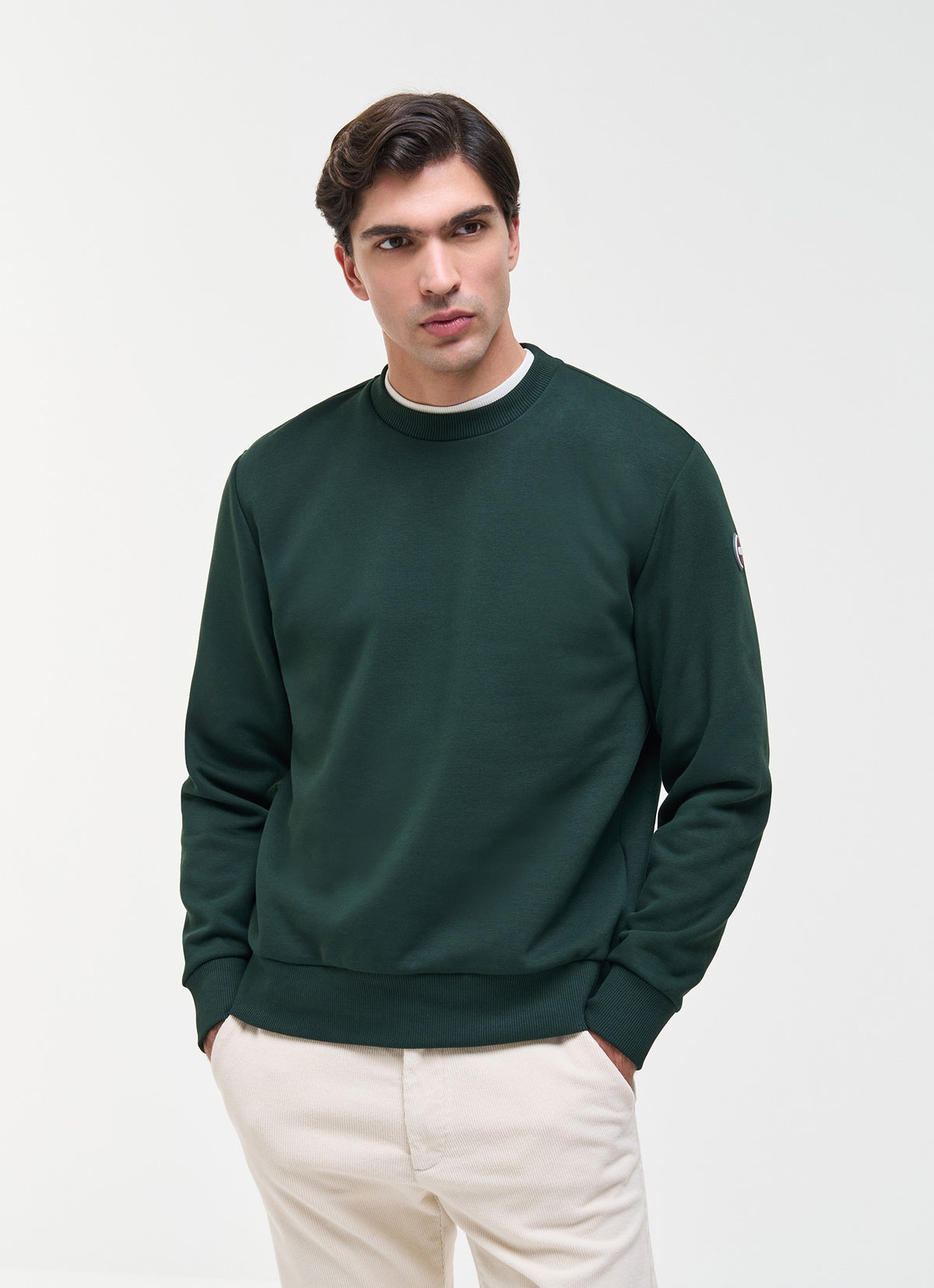 Felpa girocollo in cotone 620000041WX 789 COLMAR 