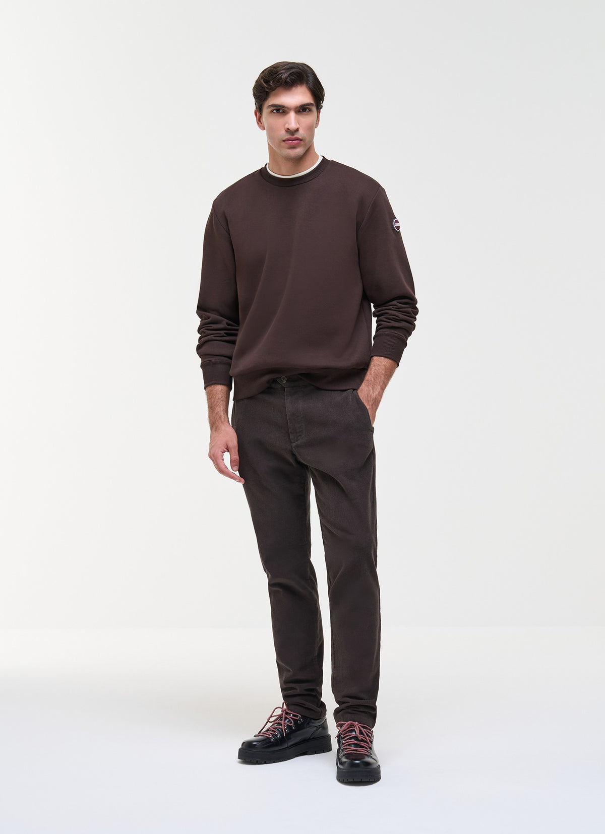 Felpa girocollo in cotone 620000041WX 790 COLMAR 
