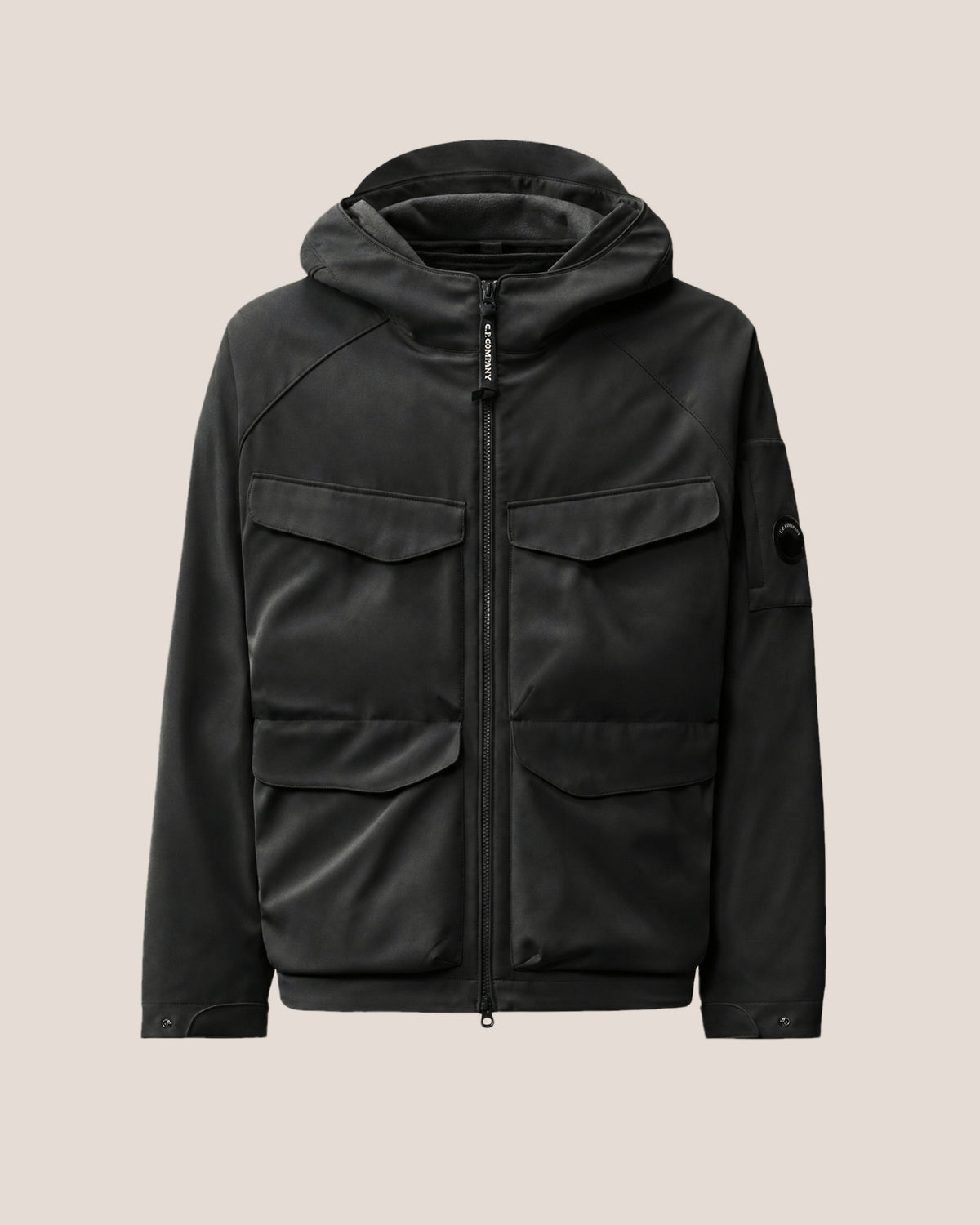 C.P. Shell-R Padded Hooded Lens Jacket 21CMOW004A 999 C.P. COMPANY 