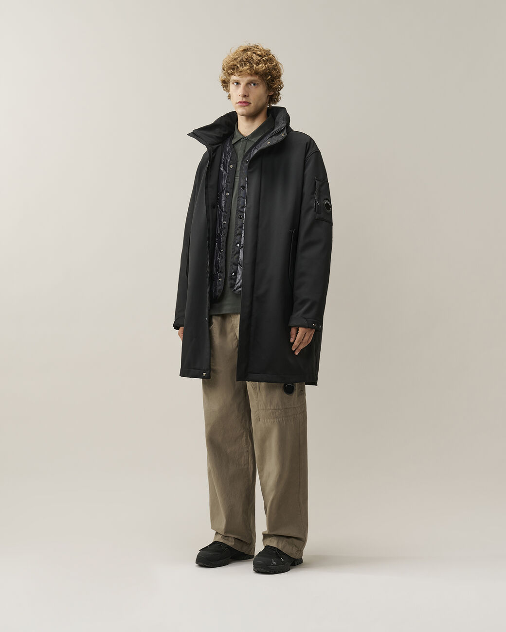 Micro-Reps Boxy Pleats Cargo Pants 21CMPA111A 356 C.P. COMPANY 