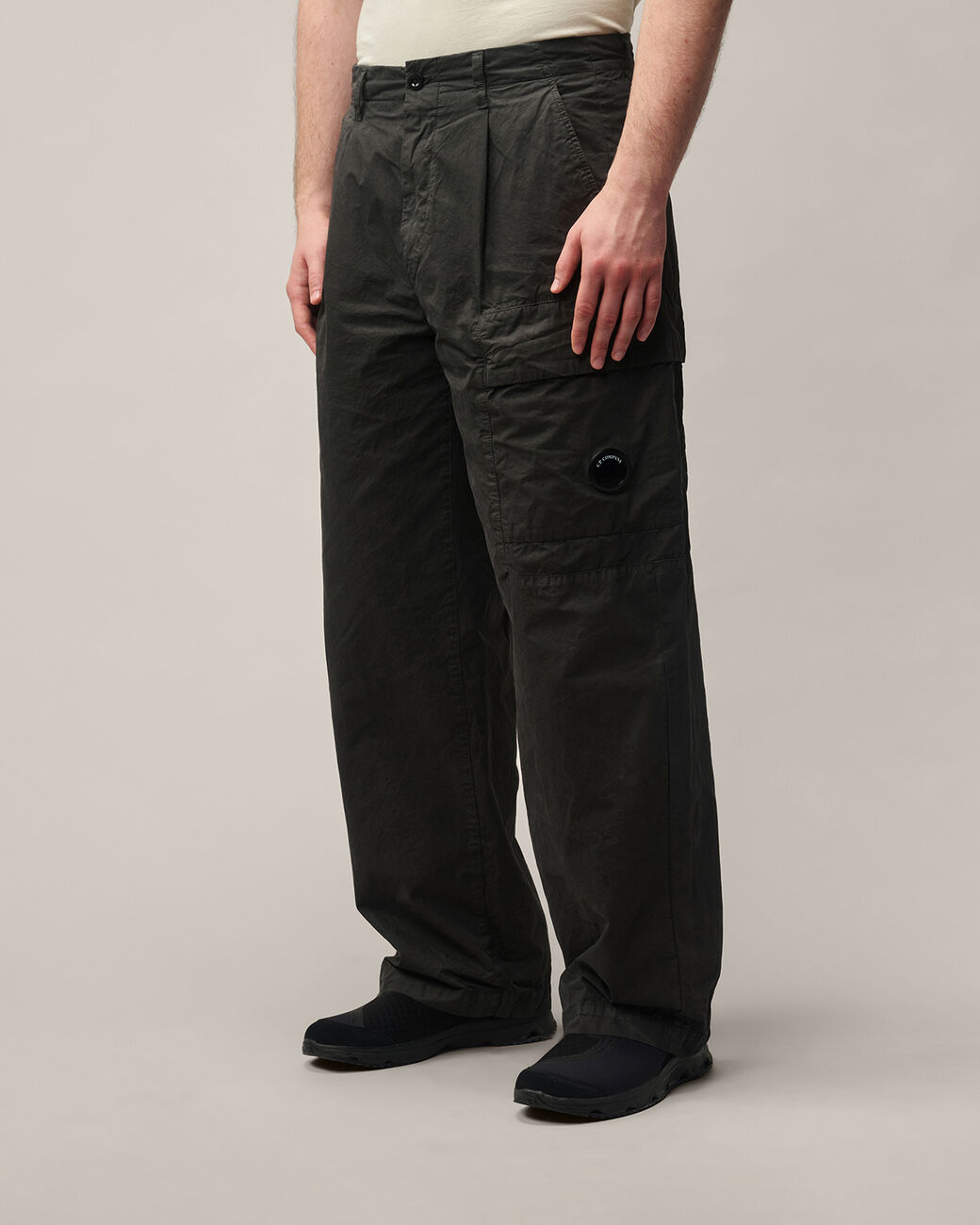 Micro-Reps Boxy Pleats Cargo Pants 21CMPA111A 985 C.P. COMPANY 